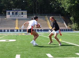 Marist Flag Football Campers